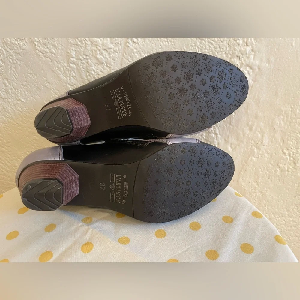 Spring Step L'Artiste Women's Greentea Dress Booties Vintage Victorian Look 37 - Picture 10 of 10